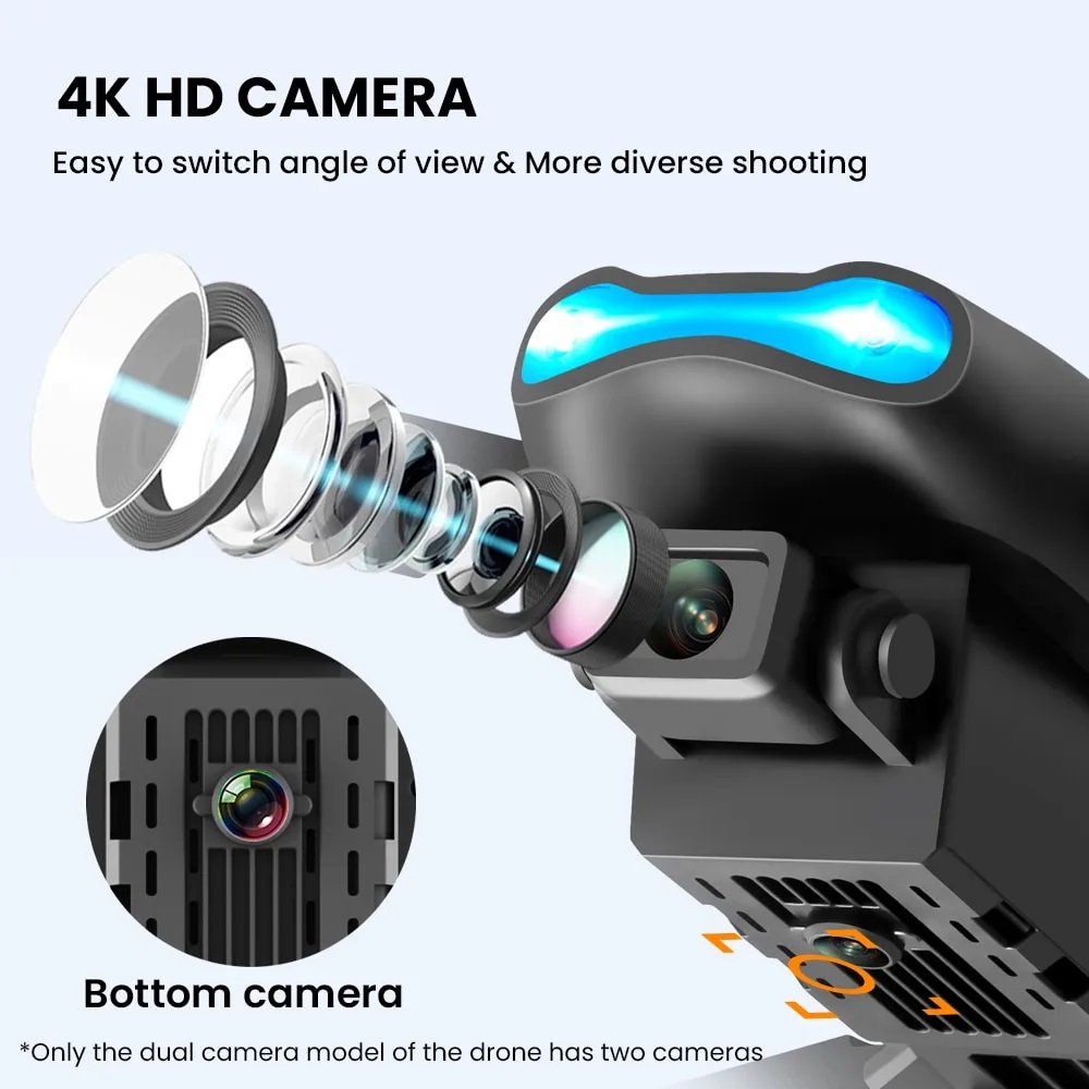 E99 K3 Pro 4k Дрон HD широкоуг – обзор и цена Photography High Angle