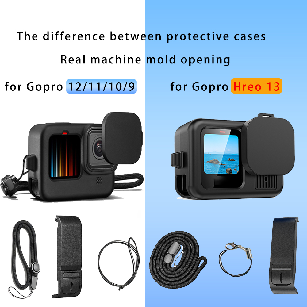 Силиконовый чехол для GoPro He – обзор и цена Gopro Action Camera Hero 13 Black