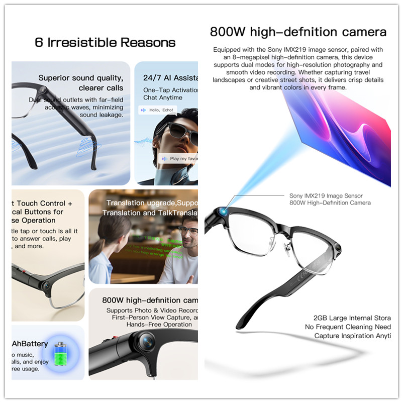 Новые смарт-очки 2026 года с 8 – обзор и цена Photography With Ai