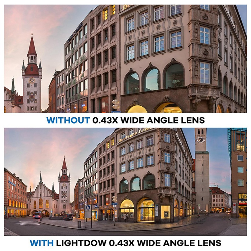 58 мм, 0,43x, широкоугольный + – обзор и цена Photography High Angle