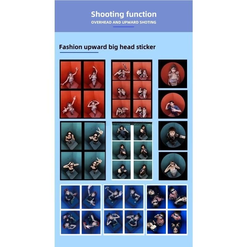 Фотобудка для селфи с индивиду – обзор и цена Photography High Angle